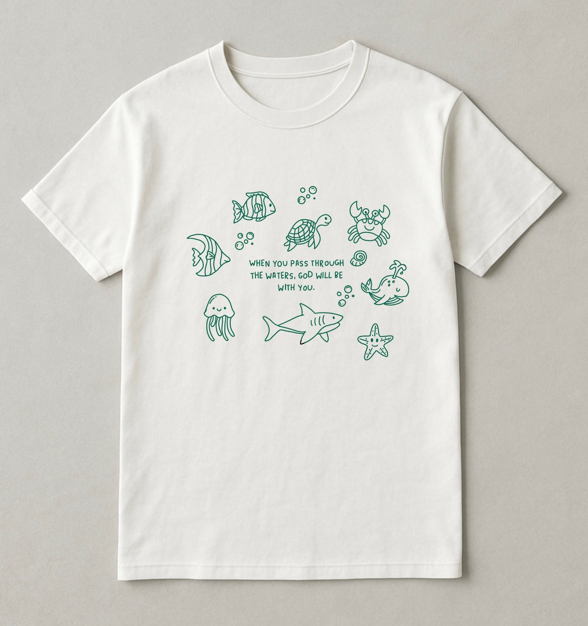 Over -Sized White T-shirt