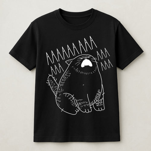 Cat Over- size T-shirt